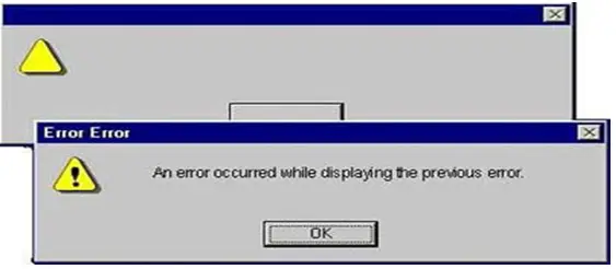 Error an error has occurred что делать windows 7